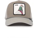 szara-czapka-z-zakrzywionym-daszkiem-snapback-z-golebiem-homie-pigeon-100-the-farm-all-over-canvas-od-goorin-bros