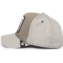 szara-czapka-z-zakrzywionym-daszkiem-snapback-z-golebiem-homie-pigeon-100-the-farm-all-over-canvas-od-goorin-bros