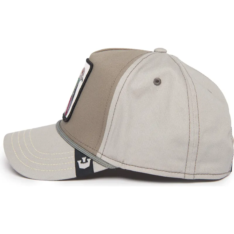 kepure-islenkta-pilka-snapback-paloma-homie-pigeon-100-the-farm-all-over-canvas-the-farm-de-goorin-bros