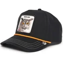 kepure-islenkta-juoda-snapback-buho-wise-owl-100-the-farm-all-over-canvas-the-farm-de-goorin-bros