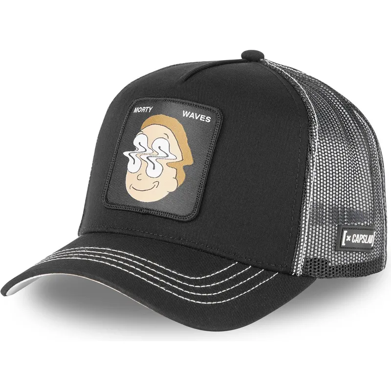 kepure-islenkta-juoda-snapback-mo1-morty-smith-rikas-ir-mortis-capslab
