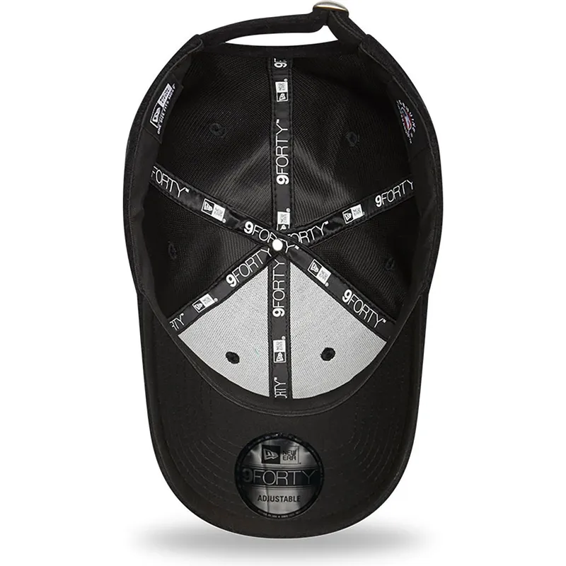 kepure-islenkta-juoda-reguliuojamas-9forty-towelling-los-angeles-dodgers-mlb-new-era