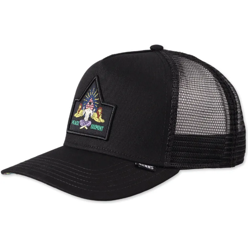 kepure-islenkta-juoda-snapback-peace-harmony-hft-djinns kepure-islenkta-juoda-snapback-peace-harmony-hft-djinns