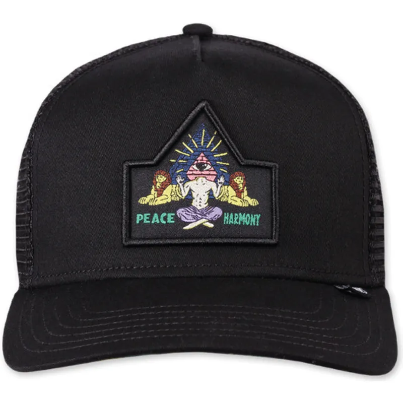 kepure-islenkta-juoda-snapback-peace-harmony-hft-djinns kepure-islenkta-juoda-snapback-peace-harmony-hft-djinns