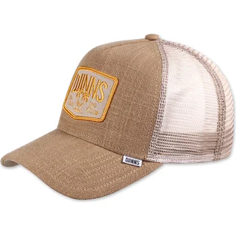 Cap išlenkta brown snapback Djinns