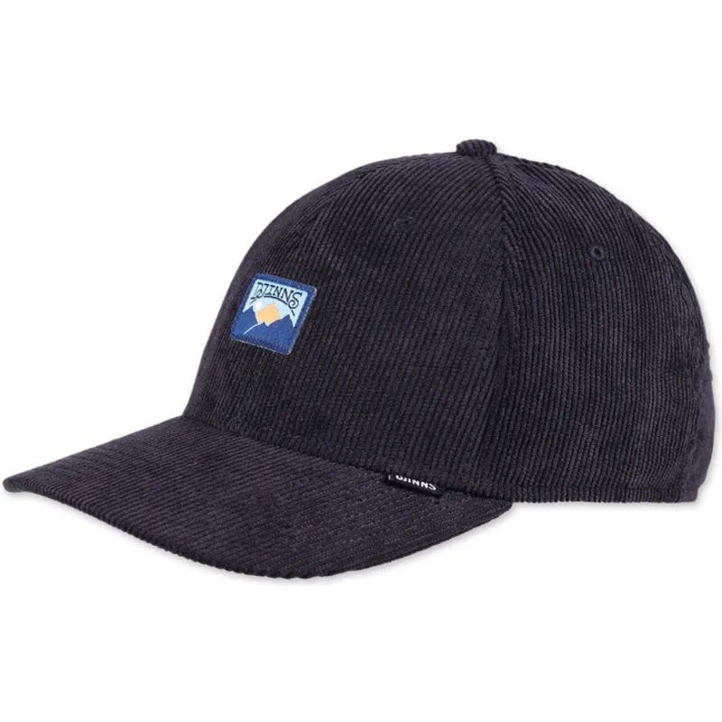 kepure-islenkta-juoda-snapback-cord-mountains-truefit-djinns