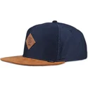 kepure-plokscia-tamsiai-melyna-snapback-honey-knit-djinns