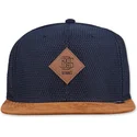 kepure-plokscia-tamsiai-melyna-snapback-honey-knit-djinns