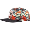kepure-plokscia-ivairiaspalvis-snapback-koi-linen-djinns