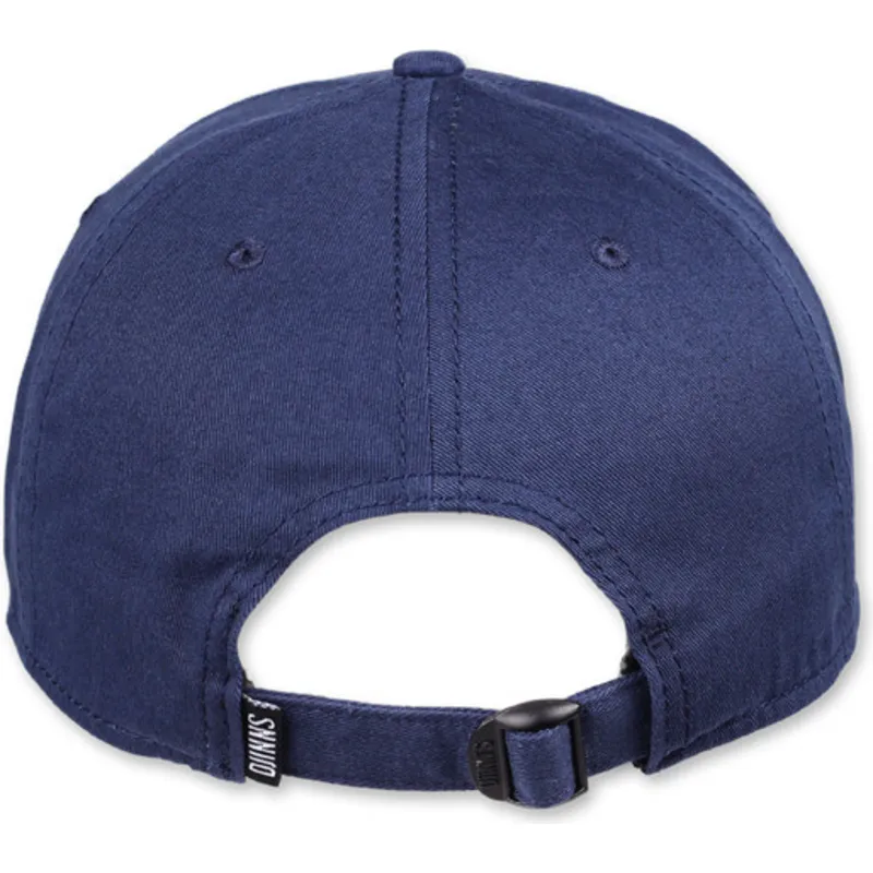kepure-islenkta-tamsiai-melyna-reguliuojamas-brushed-twill-truefit-20-djinns