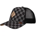 kepure-islenkta-juoda-snapback-hft-denim-check-djinns