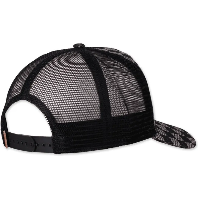kepure-islenkta-juoda-snapback-hft-denim-check-djinns kepure-islenkta-juoda-snapback-hft-denim-check-djinns