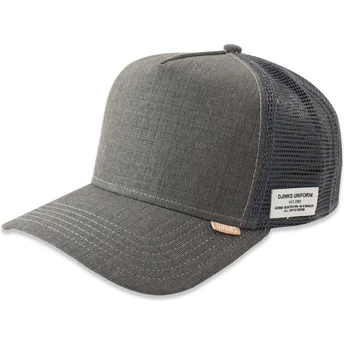 Kepurė išlenkta vilkikas pilka snapback HFT Glencheck Djinns