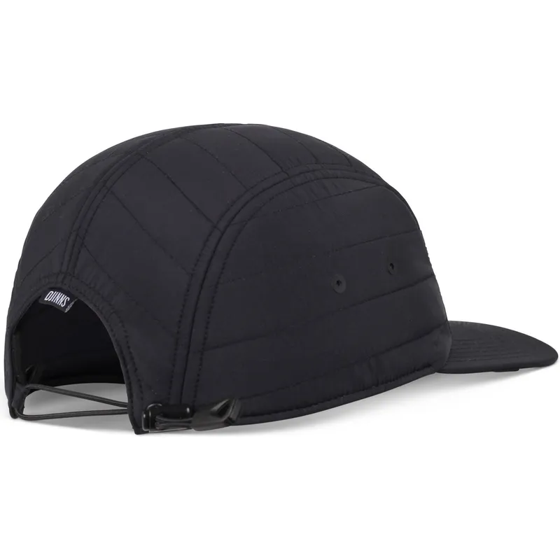 kepure-plokscia-juoda-reguliuojamas-puffy-nylon-djinns
