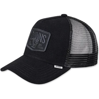 Kepurė išlenkta juoda snapback Hippy Canvas HFT Djinns