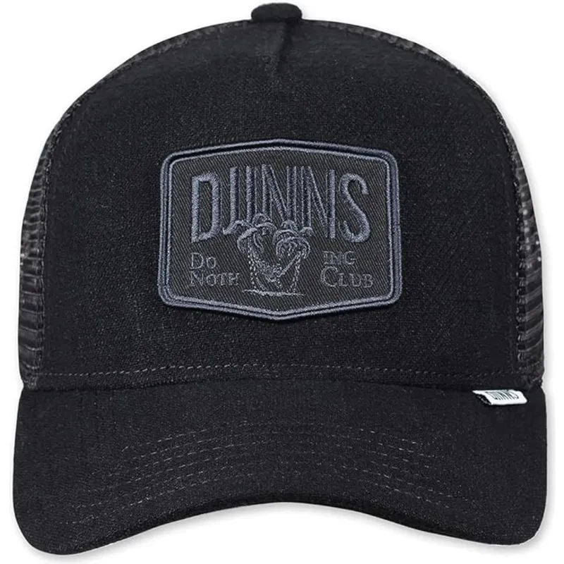kepure-islenkta-juoda-snapback-hippy-canvas-hft-djinns kepure-islenkta-juoda-snapback-hippy-canvas-hft-djinns