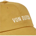 kepure-islenkta-geltona-reguliuojama-juostele-von-dutch