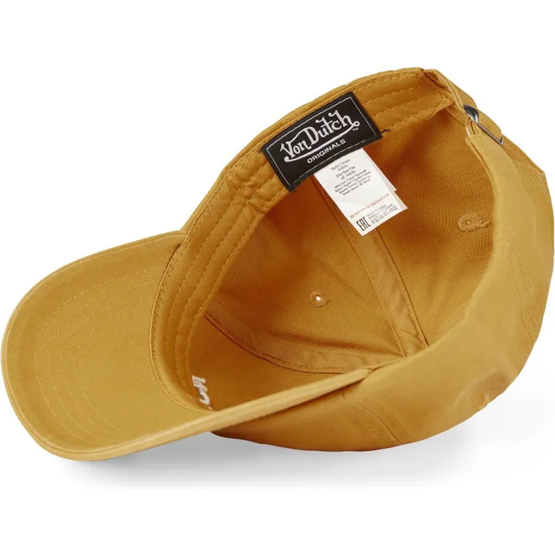 kepure-islenkta-geltona-reguliuojama-juostele-von-dutch