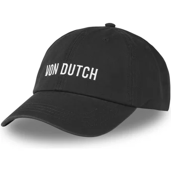 Kepurė išlenkta juoda reguliuojamas DC B Von Dutch