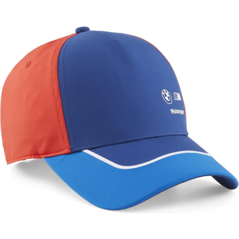 kepure-islenkta-melyna-snapback-motorsport-bb-bmw-puma