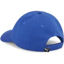 niebieska-regulowana-czapka-z-daszkiem-dla-dzieci-essentials-cat-logo-marki-puma