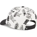 czapka-z-zakrzywionym-daszkiem-biala-i-czarna-regulowana-dla-dziecka-essentials-cat-logo-puma