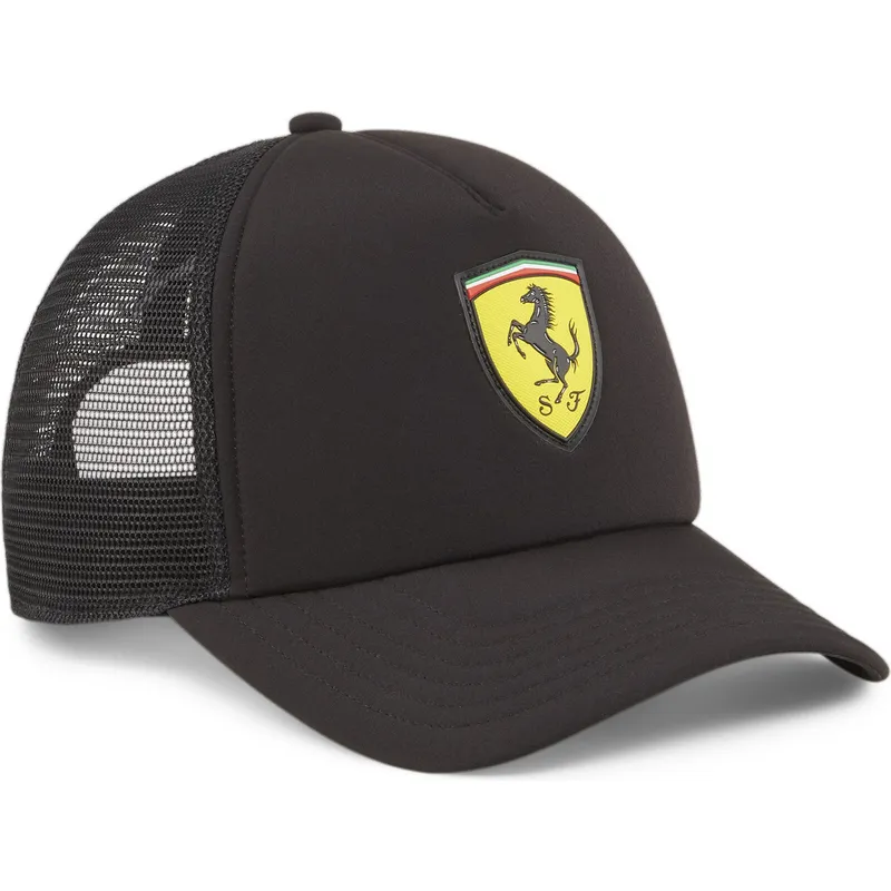 kepure-islenkta-juoda-snapback-race-ferrari-formula-1-puma kepure-islenkta-juoda-snapback-race-ferrari-formula-1-puma