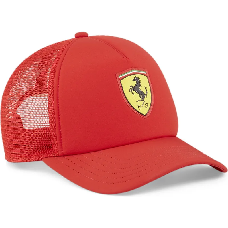 kepure-islenkta-raudona-snapback-race-ferrari-formula-1-puma