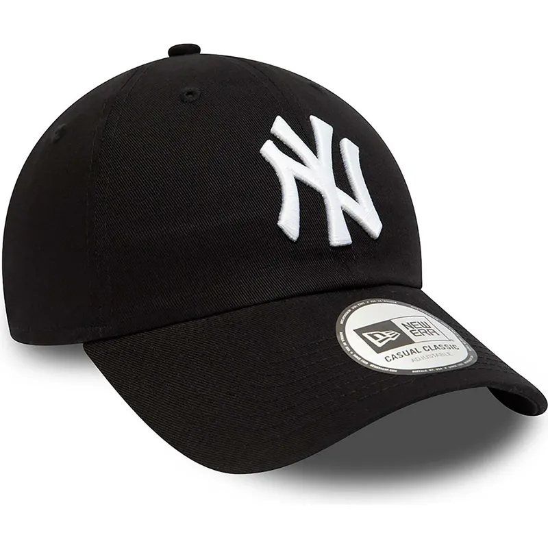 kepure-islenkta-juoda-reguliuojamas-9twenty-league-essential-new-york-yankees-mlb-new-era