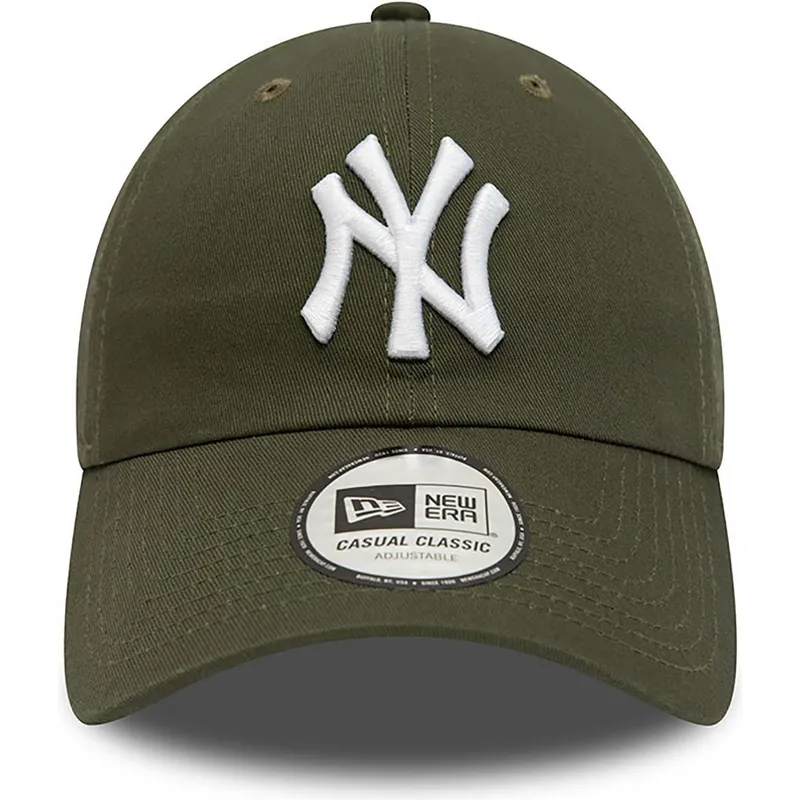 zielona-regulowana-czapka-z-zakrzywionym-daszkiem-9twenty-league-essential-new-york-yankees-mlb-new-era