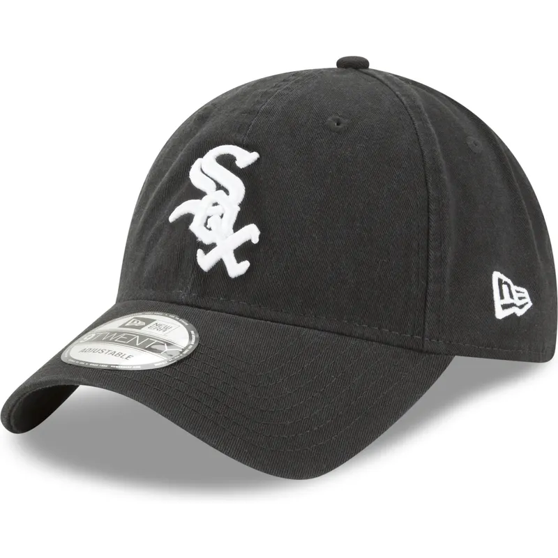 cap-islenkta-black-adjustable-strap-9twenty-core-classic-chicago-white-sox-mlb-new-era