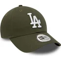 cap-islenkta-green-adjustable-strap-9twenty-league-essential-los-angeles-dodgers-mlb-new-era