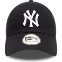 regulowana-granatowa-czapka-z-daszkiem-9twenty-league-essential-new-york-yankees-mlb-marki-new-era