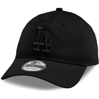 Cap išlenkta black adjustable strap 9TWENTY League Essential Los Angeles Dodgers MLB New Era
