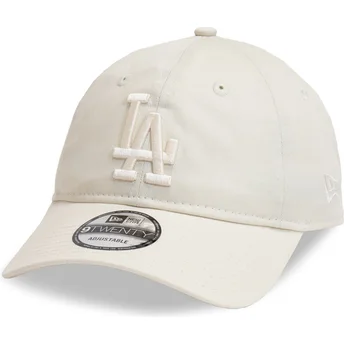 Kepurė išlenkta smėlio reguliuojama juostelė 9TWENTY League Essential Los Angeles Dodgers MLB New Era