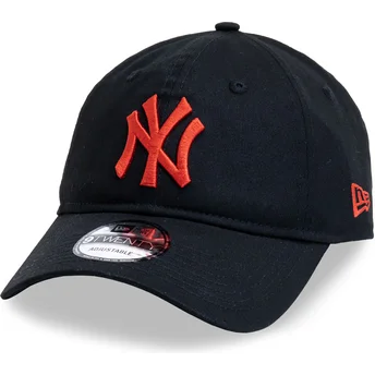 Kepurė išlenkta juoda reguliuojama juostelė 9TWENTY League Essential New York Yankees MLB New Era