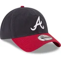 cap-islenkta-navy-blue-adjustable-strap-9twenty-core-classic-atlanta-braves-mlb-new-era