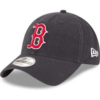 kepure-islenkta-tamsiai-melyna-reguliuojamas-9twenty-core-classic-boston-red-sox-mlb-new-era