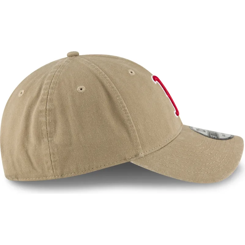 kepure-islenkta-ruda-reguliuojamas-9twenty-core-classic-boston-red-sox-mlb-new-era