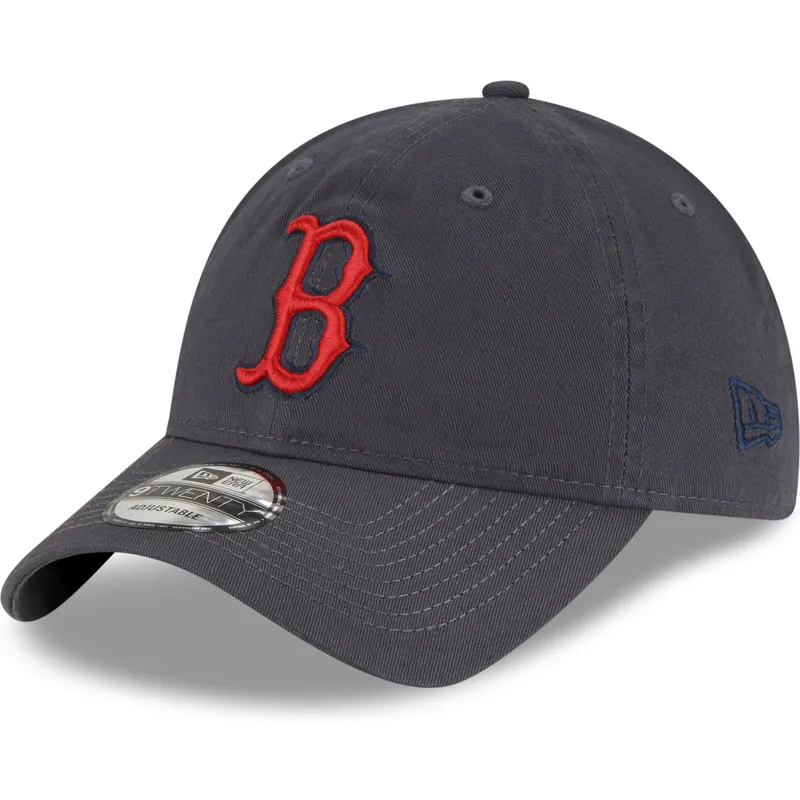 kepure-islenkta-pilka-reguliuojama-juostele-9twenty-core-classic-boston-red-sox-mlb-new-era