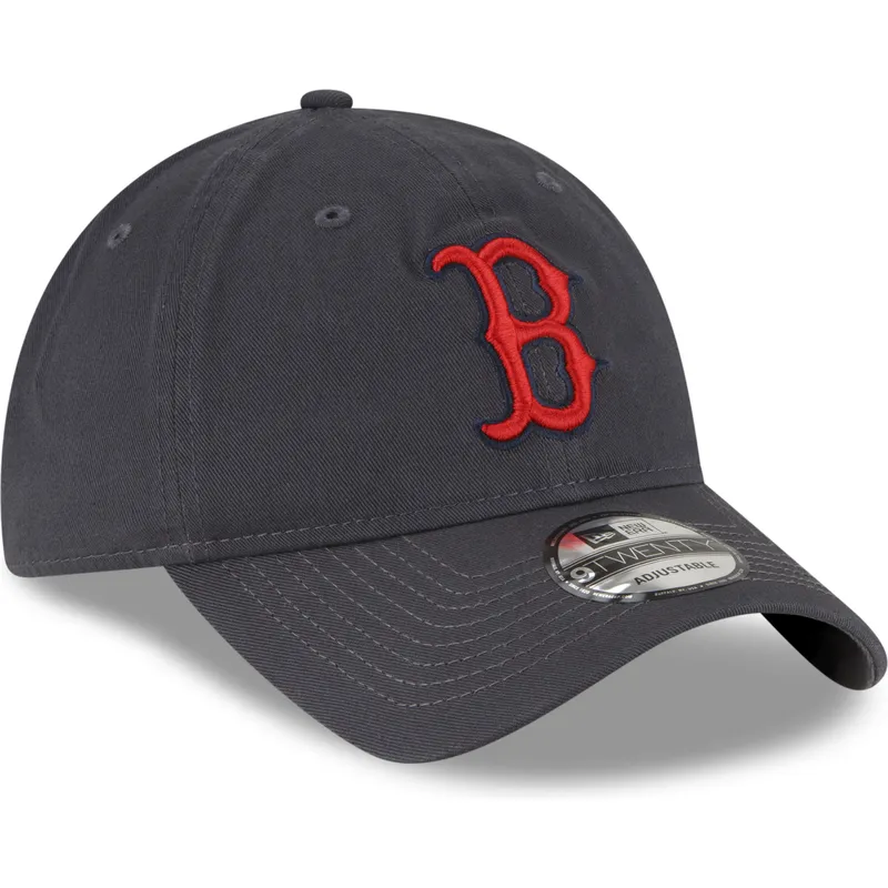 cap-islenkta-gray-adjustable-strap-9twenty-core-classic-boston-red-sox-mlb-new-era