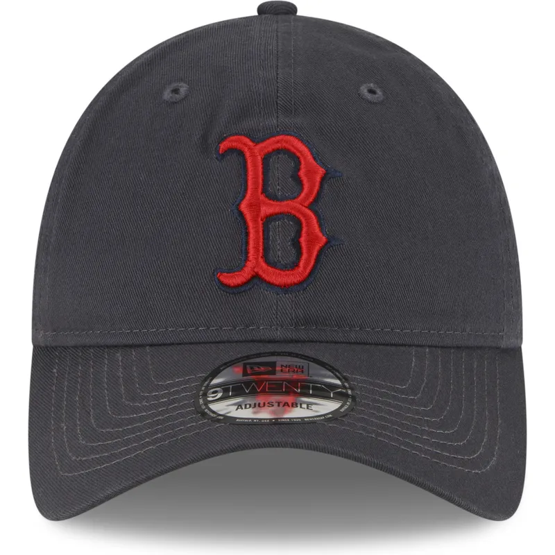 cap-islenkta-gray-adjustable-strap-9twenty-core-classic-boston-red-sox-mlb-new-era