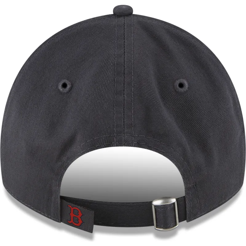 cap-islenkta-gray-adjustable-strap-9twenty-core-classic-boston-red-sox-mlb-new-era