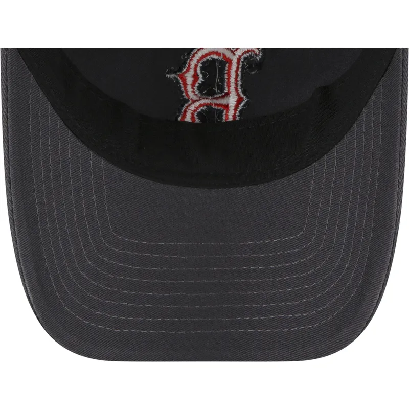 cap-islenkta-gray-adjustable-strap-9twenty-core-classic-boston-red-sox-mlb-new-era