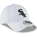 kepure-islenkta-balta-reguliuojama-juostele-9twenty-core-classic-chicago-white-sox-mlb-new-era