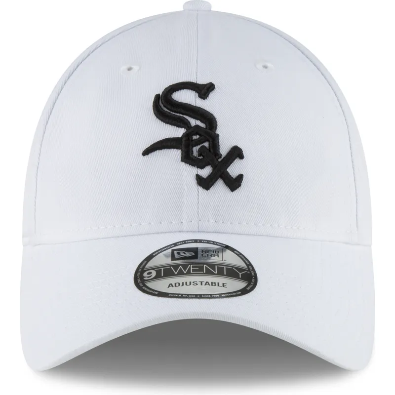 kepure-islenkta-balta-reguliuojama-juostele-9twenty-core-classic-chicago-white-sox-mlb-new-era