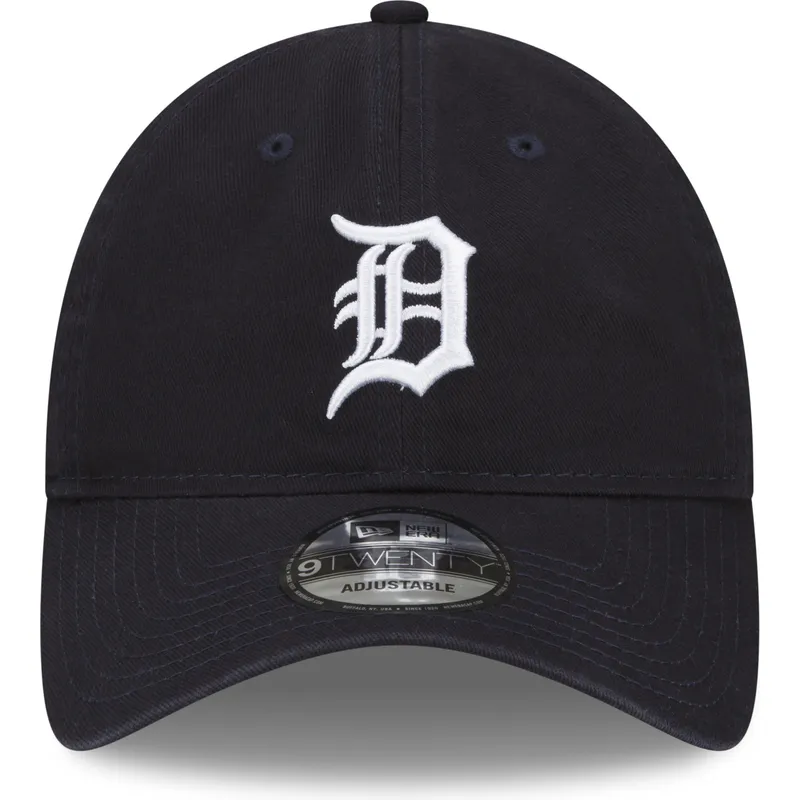 kepure-islenkta-tamsiai-melyna-reguliuojamas-9twenty-core-classic-detroit-tigers-mlb-new-era