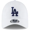 biala-regulowana-czapka-z-zakrzywionym-daszkiem-z-niebieskim-logo-9twenty-core-classic-los-angeles-dodgers-mlb-new-era