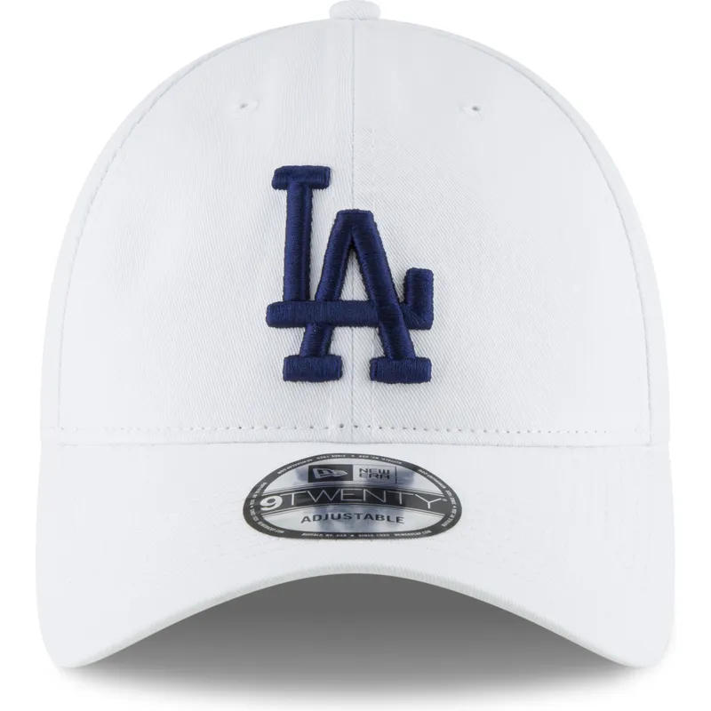 kepure-islenkta-balta-reguliuojama-juostele-9twenty-core-classic-los-angeles-dodgers-mlb-new-era