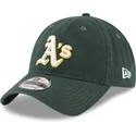 cap-islenkta-green-adjustable-strap-9twenty-core-classic-oakland-athletics-mlb-new-era